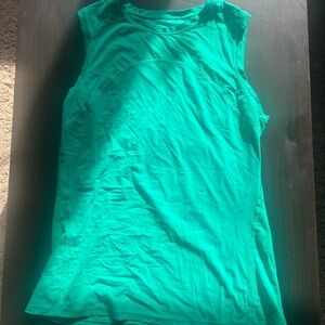 LULULEMON green tank top - SIZE 4/6